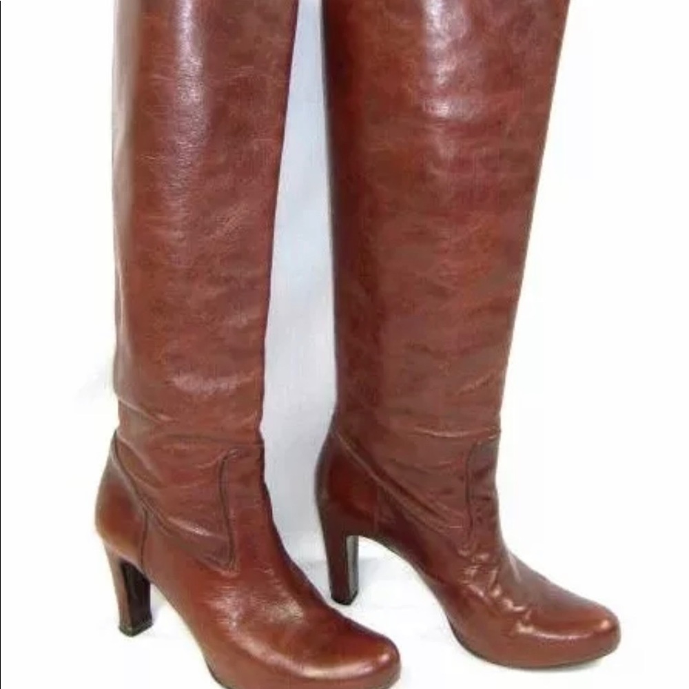 Roberto Del Carlo Leather Boots Italy 8 $735.00.